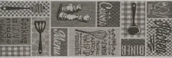 Küchenläufer Ambiente grau B/L: ca. 60x180 cm