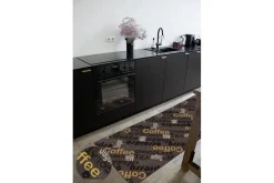 Küchenläufer Cappuccino braun B/L: ca. 67x180 cm