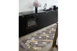 Küchenläufer Cappuccino grau B/L: ca. 67x180 cm