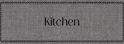 Küchenläufer Cook&Wash grau B/L: ca. 50x150 cm