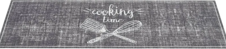 Küchenläufer Cook&Wash hellgrau B/L: ca. 50x150 cm