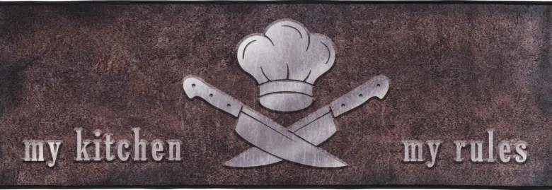 Küchenläufer Trend dunkelbraun B/L: ca. 50x150 cm