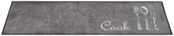 Küchenläufer Trend grau B/L: ca. 50x150 cm