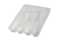 keeeper Besteckkasten transparent B/H/L: ca. 33,5x5x26,5 cm