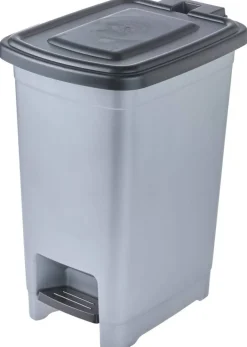 keeeper Treteimer olaf silber B/H/L: ca. 28x35x20,5 cm