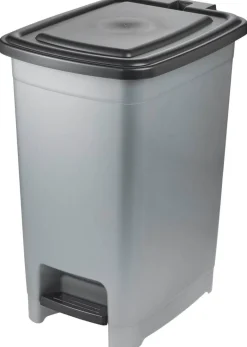 keeeper Treteimer olaf silber B/H/L: ca. 42x53x32 cm