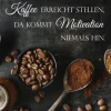 Keilrahmenbild Kaffee B/H: ca. 40x20 cm