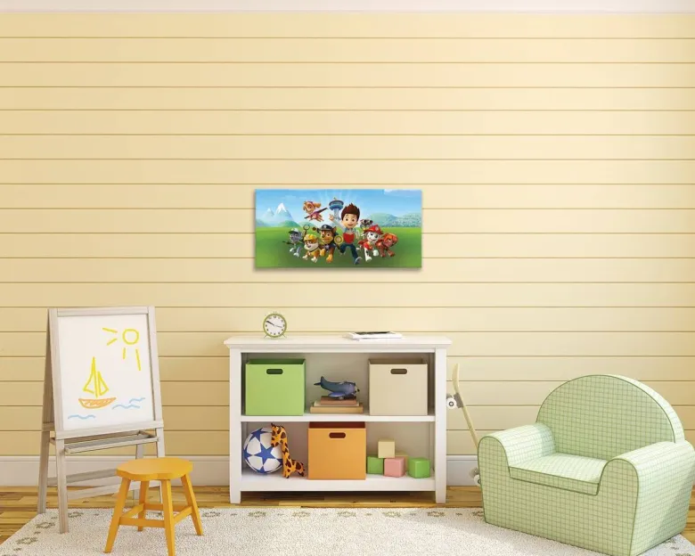 Keilrahmenbild Paw Patrol B/L: ca. 70x33 cm
