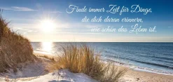 Keilrahmenbild Strand B/H: ca. 70x33 cm