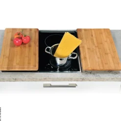 Kesper Abdeckplatte natur Bambus B/H/L: ca. 28x3,1x50 cm