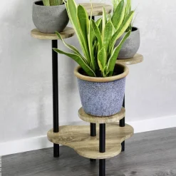 Kesper Blumenständer natur Holz B/H/L: ca. 46x72,5x64,5 cm