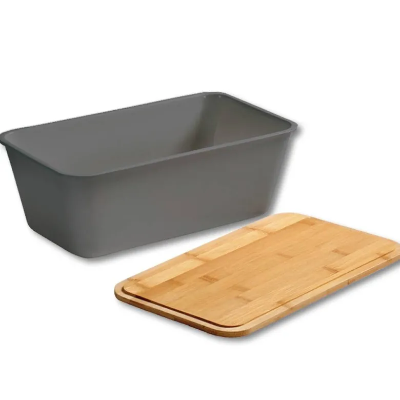 Kesper Brotkasten natur Bambus B/H/L: ca. 20x13,5x35 cm