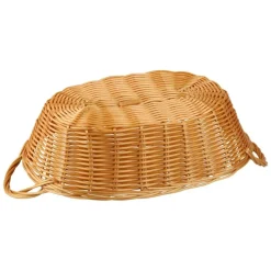 Kesper Brotkorb braun Kunststoff B/H/L: ca. 21x32x20 cm