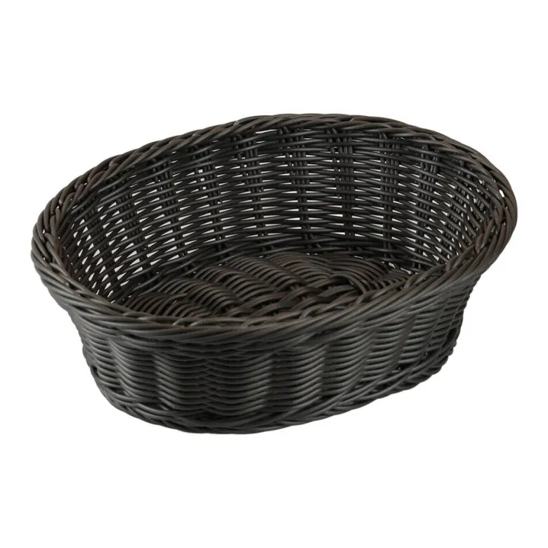 Kesper Brot und Obstkorb braun Kunststoff B/H/L: ca. 23x29,5x22 cm