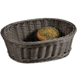 Kesper Brot und Obstkorb braun Kunststoff B/H/L: ca. 23x29,5x22 cm