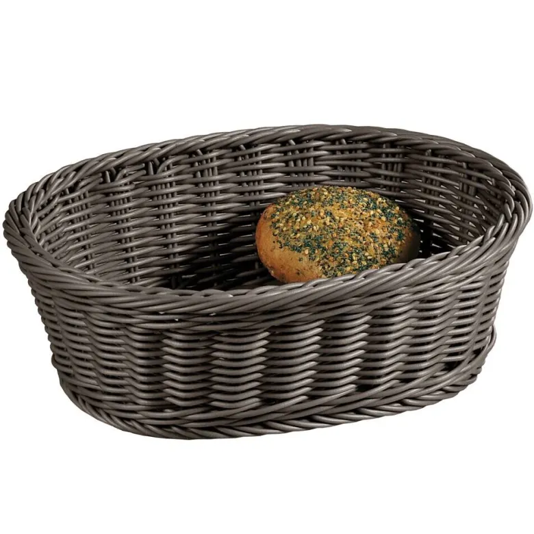 Kesper Brot und Obstkorb braun Kunststoff B/H/L: ca. 23x29,5x22 cm