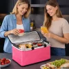 Kesper Einkaufskorb pink B/H/L: ca. 29x50x255 cm