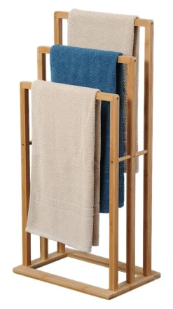 Kesper Handtuchhalter Bambus natur Bambus B/H/L: ca. 27x82x40 cm