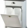 Kesper Küchenwagen weiß Spanplatte B/H/T: ca. 50x79x37 cm