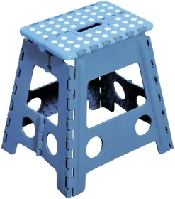 Kesper Klapphocker blau B/H/L: ca. 22x39x31 cm