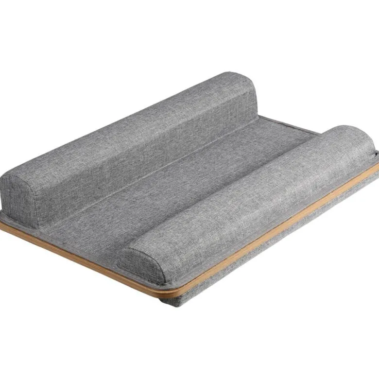 Kesper Laptop-Tablett grau MDF B/H/L: ca. 35,5x9,5x54,5 cm