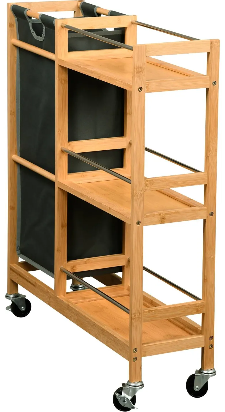 Kesper Nischenregal natur Bambus B/H/L: ca. 20x74x68 cm