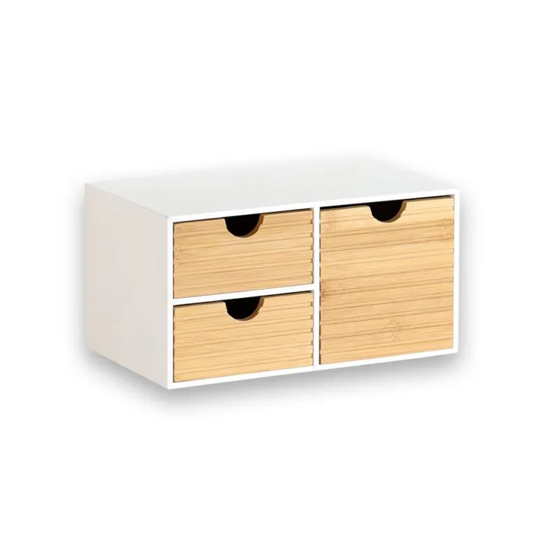 Kesper Organizer weiß Holz B/H/L: ca. 16x14x27 cm