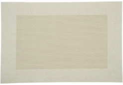 Kesper Platzmatte beige Kunststoff B/L: ca. 29x43 cm