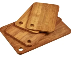 Kesper Schneidbrett natur Holz Bambus B/H/L: ca. 23x4x33 cm