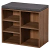 Kesper Schuhregal nussbaum Spanplatte B/H/L: ca. 29,5x48x51,5 cm
