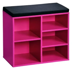 Kesper Schuhregal pink Spanplatte B/H/T: ca. 51,5x48x29,5 cm