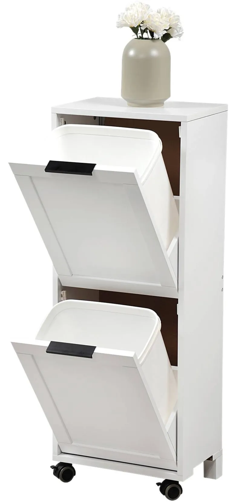 Kesper Universalschrank weiß Spanplatte B/H/T: ca. 36x89x24 cm