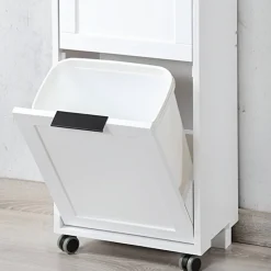 Kesper Universalschrank weiß Spanplatte B/H/T: ca. 36x89x24 cm
