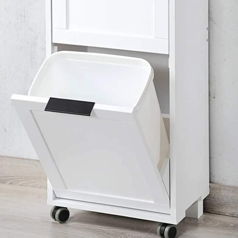 Kesper Universalschrank weiß Spanplatte B/H/T: ca. 36x89x24 cm