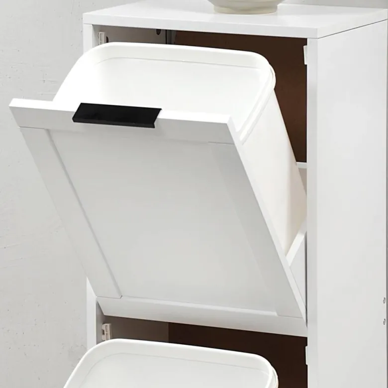 Kesper Universalschrank weiß Spanplatte B/H/T: ca. 36x89x24 cm