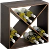Kesper Weinregal stapelbar natur Holz B/H/T: ca. 50x50x25 cm