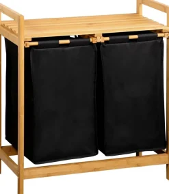 Kesper Wäschesammler natur Polyester B/H/L: ca. 33x73x64 cm