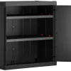 Keter Kunststoffschrank Detroit XL schwarz Kunststoff B/H/T: ca. 89x93x54 cm