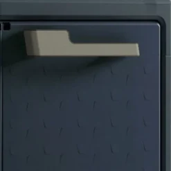 Keter Kunststoffschrank Moby grau Kunststoff B/H/T: ca. 80x100x44 cm