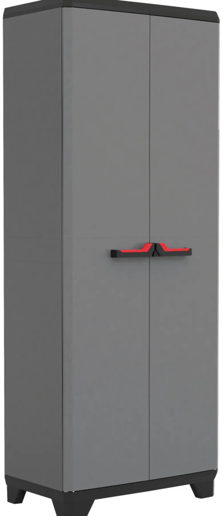 Keter Kunststoffschrank Stilo grau Kunststoff B/H/T: ca. 68x173x39 cm