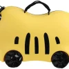 Kinder Sitzkoffer gelb Polypropylen B/H/L: ca. 54x23x33,5 cm
