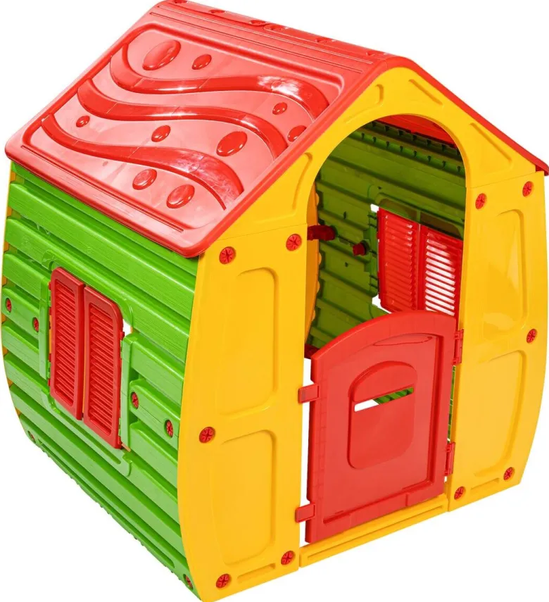 Kinderspielhaus bunt