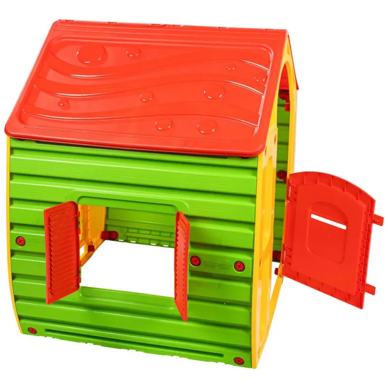 Kinderspielhaus bunt