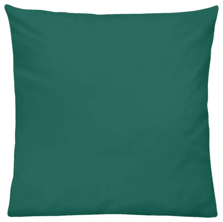 Kissenbezug Jersey petrol Baumwolle B/L: ca. 80x80 cm