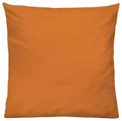 Kissenbezug Jersey rost Baumwolle B/L: ca. 80x80 cm