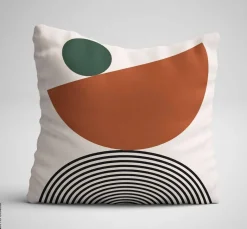 Kissenbezug mehrfarbig Polyester B/L: ca. 43x43 cm
