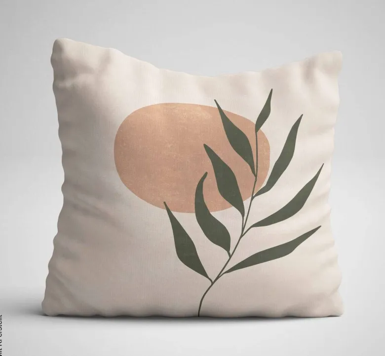 Kissenbezug mehrfarbig Polyester B/L: ca. 43x43 cm