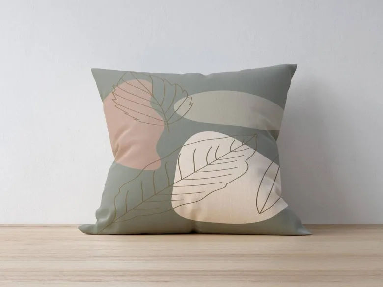 Kissenbezug mehrfarbig Polyester B/L: ca. 43x43 cm