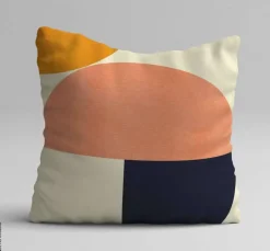 Kissenbezug mehrfarbig Polyester B/L: ca. 43x43 cm