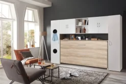 Klappbett Juist Eiche Sägerau Nachbildung Liegefläche B/L: ca. 90x200 cm